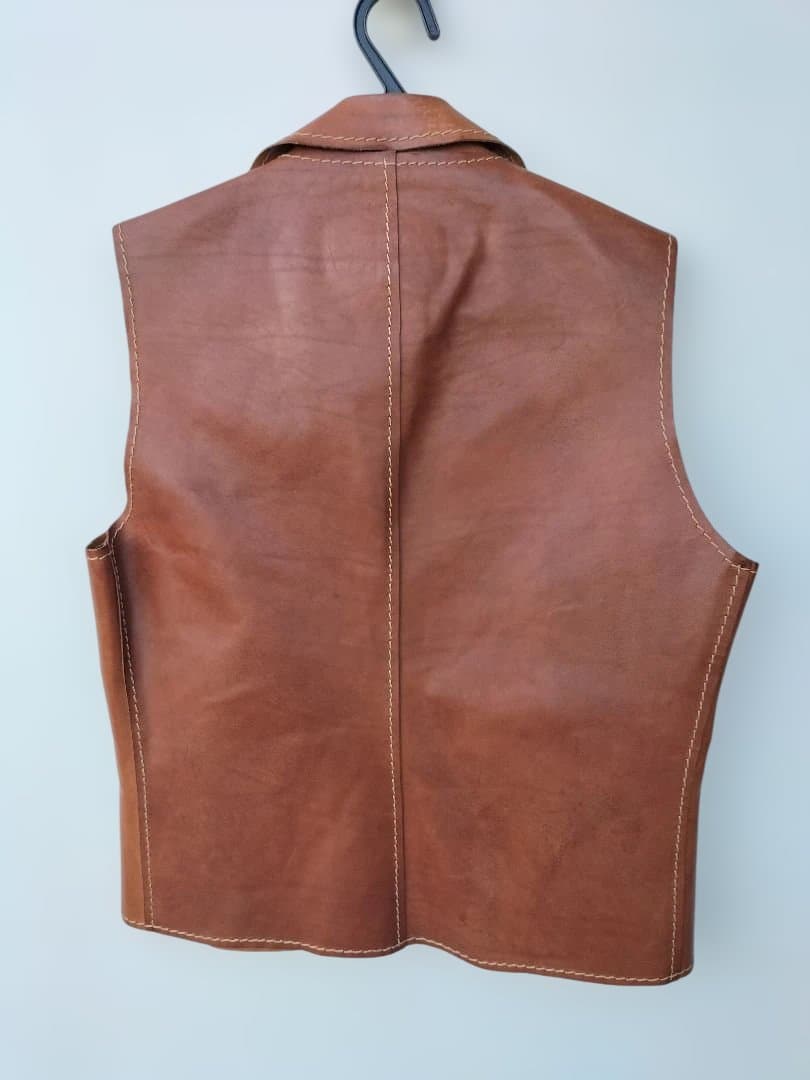 DOLCE&GABBANA　ドルチェアンドガッバーナ　レザーベスト　S〜M相当