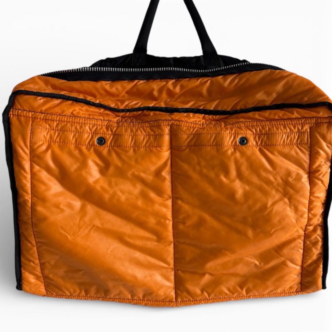 【美品】PORTER タンカー 2WAY ボストンバッグ (Ｍ) ブラック