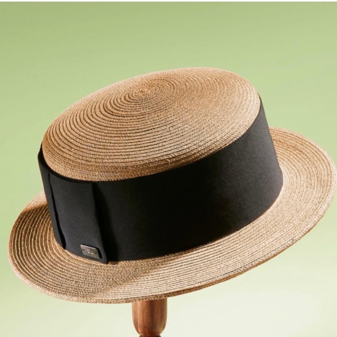 ★美品★ DAISY LIN デイジーリン★麦わら帽子　ハット　フォクシー