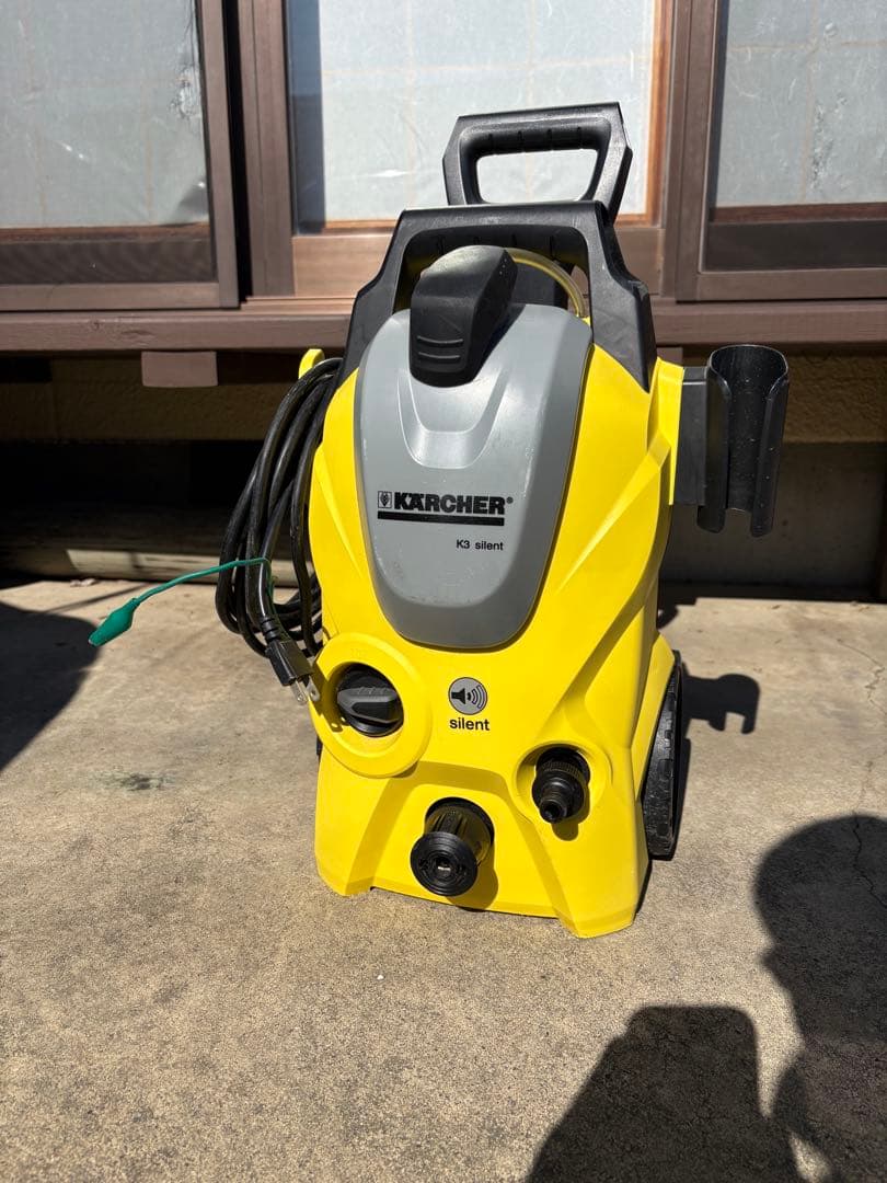 KARCHER K3サイレント50Hz 動作良好 本体のみ 水漏れあり 現状販売