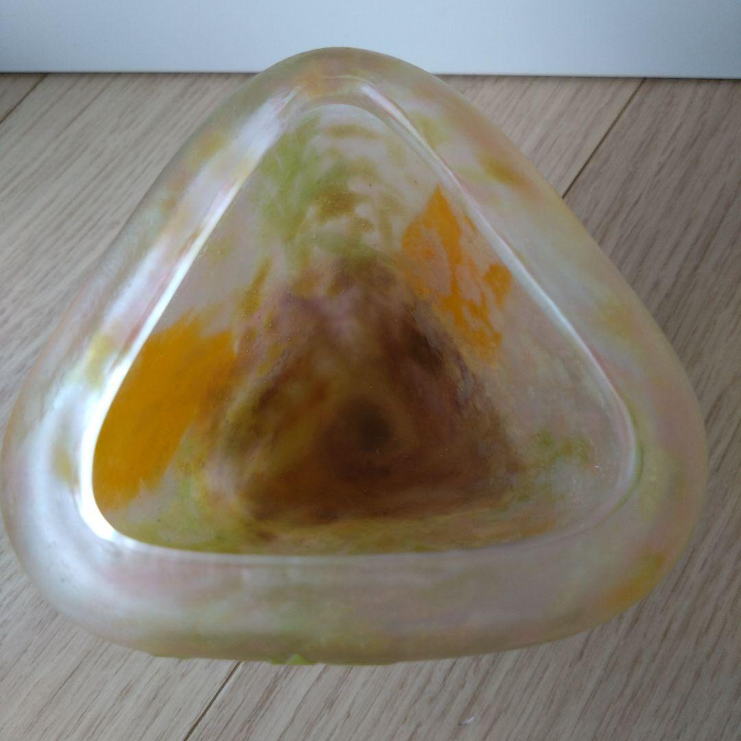 n*1様 ドーム　ヒナゲシ文花器 花器 箱付き　アールヌーボー　ドーム兄弟