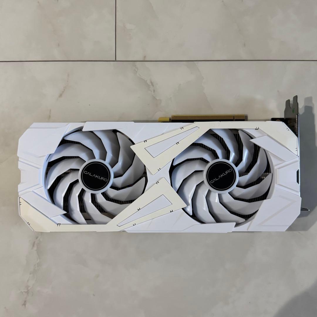 【美品】玄人志向 NVIDIA Geforce RTX 3060Ti ホワイト