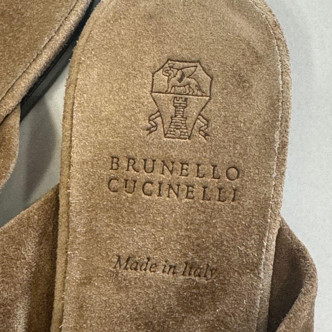 新品【ブルネロクチネリ】フラットミュール　 37 ヌバック