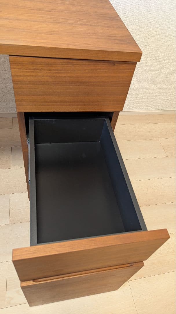 【ACTUS】MEZZO 2 デスク　幅90cm　ウォールナット