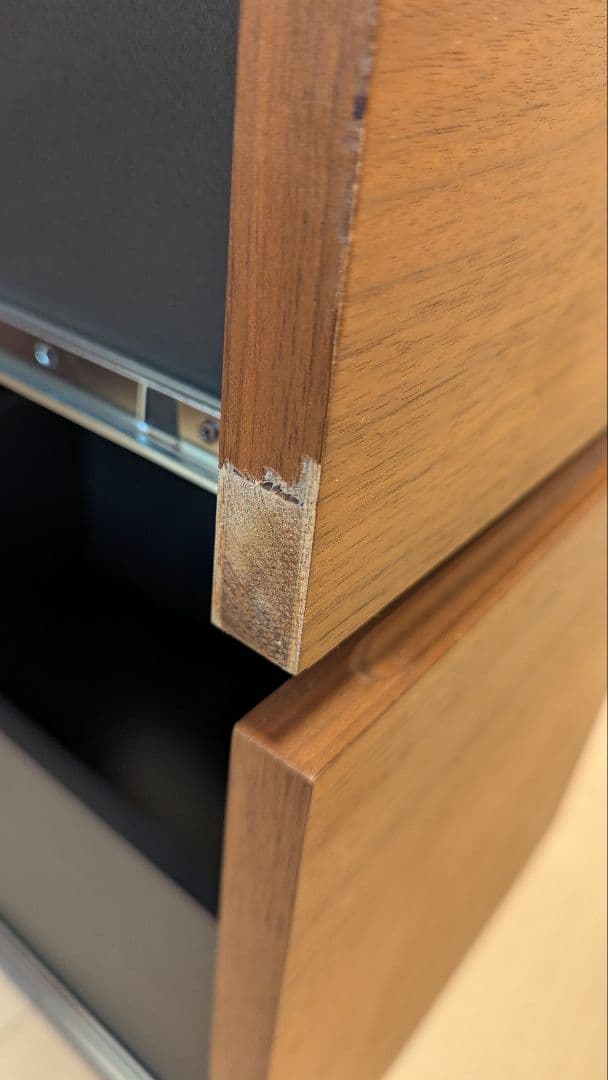 【ACTUS】MEZZO 2 デスク　幅90cm　ウォールナット