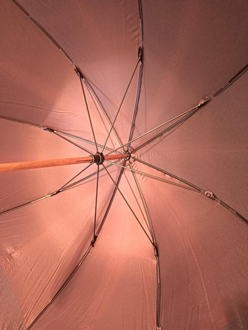 【未使用】FENDI 長傘 ombrelli ズッカ柄 ムーンバット ネイビー