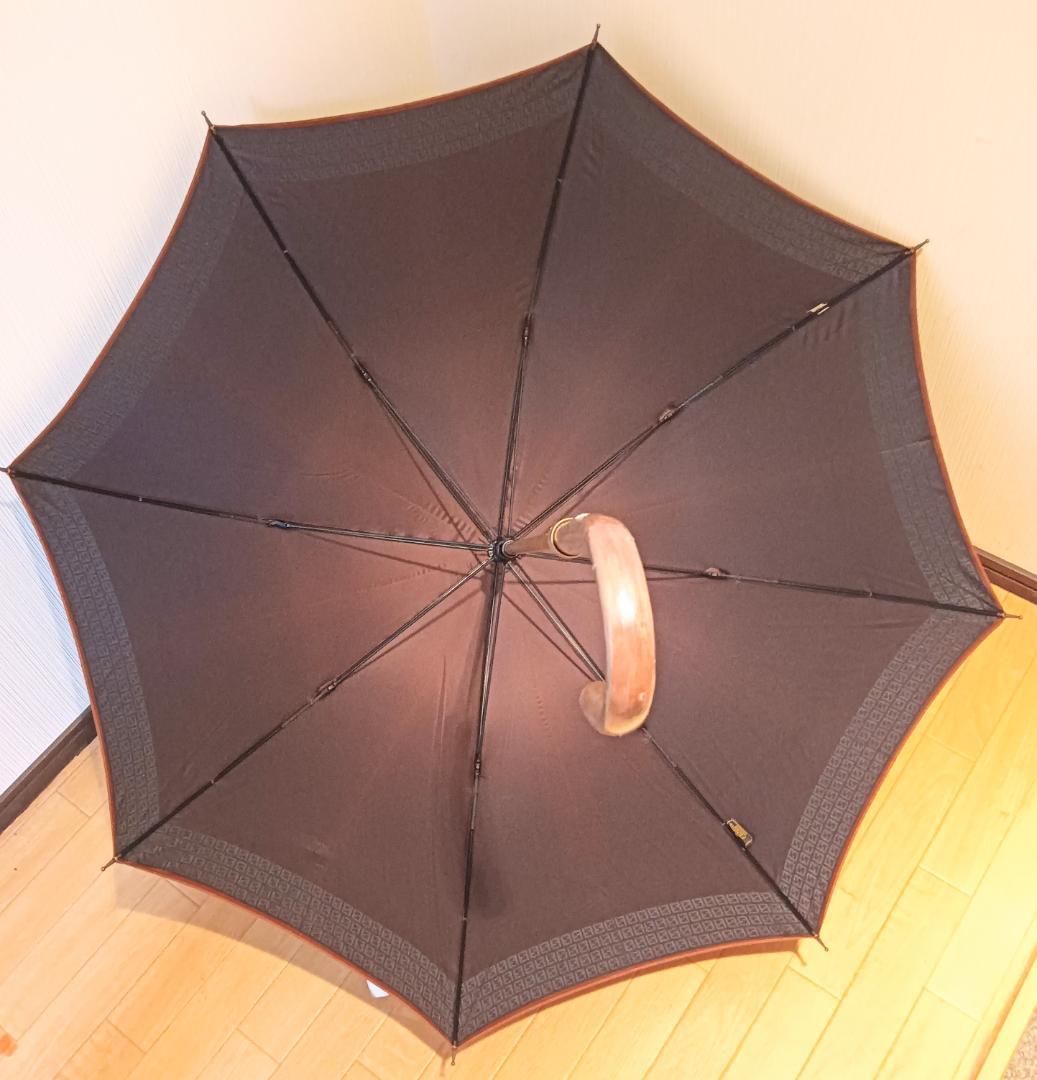 【未使用】FENDI 長傘 ombrelli ズッカ柄 ムーンバット ネイビー