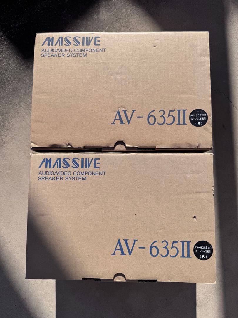 MASSIVE AV-635II MPブラック　4台