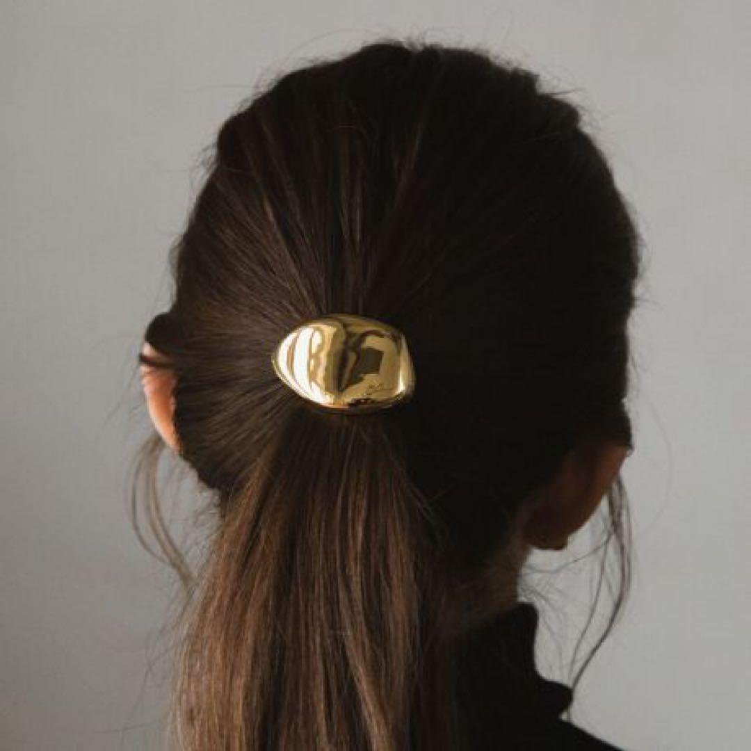 あいすくりーむ　LETICIA メタル ポニーフック　ゴールド　日本製