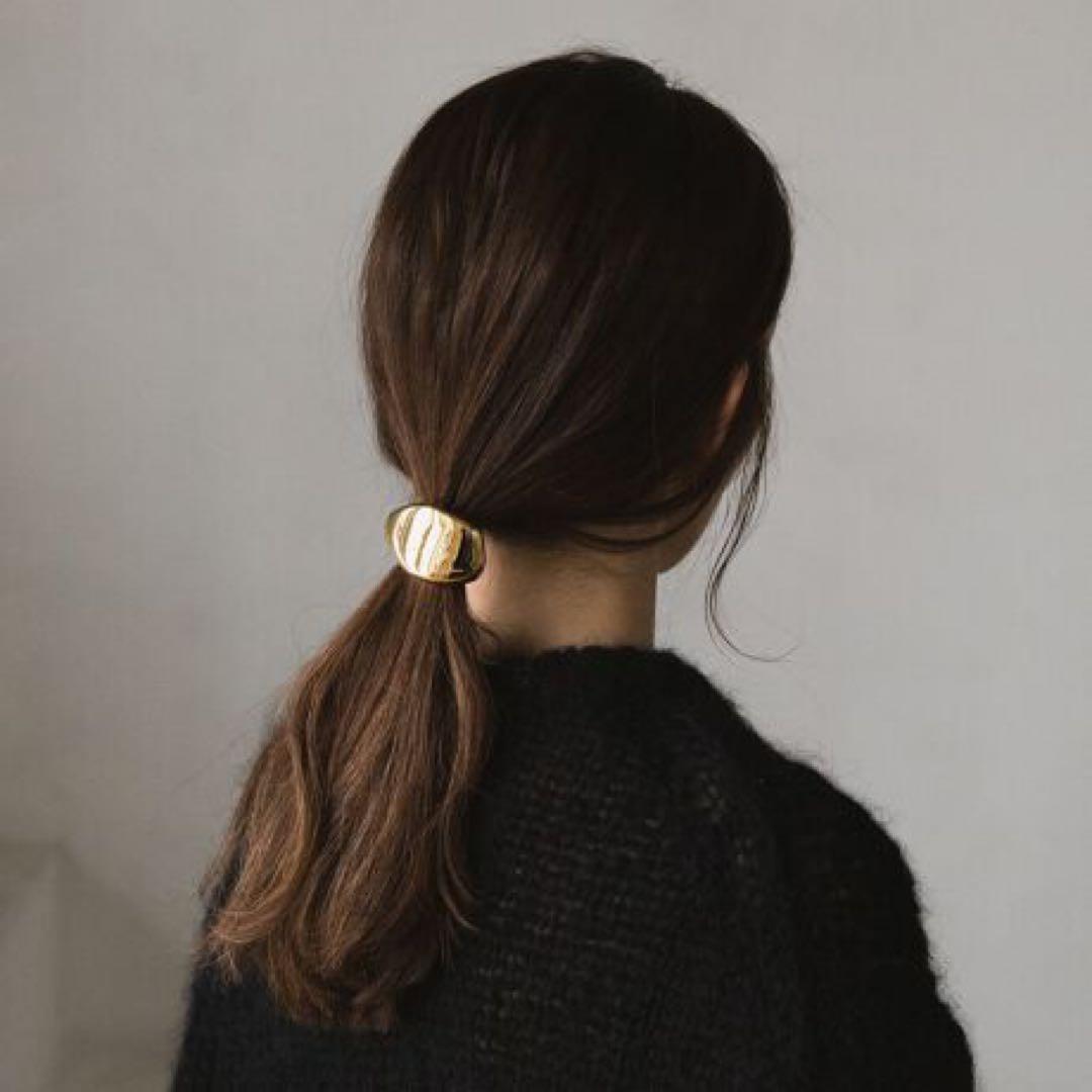 あいすくりーむ　LETICIA メタル ポニーフック　ゴールド　日本製