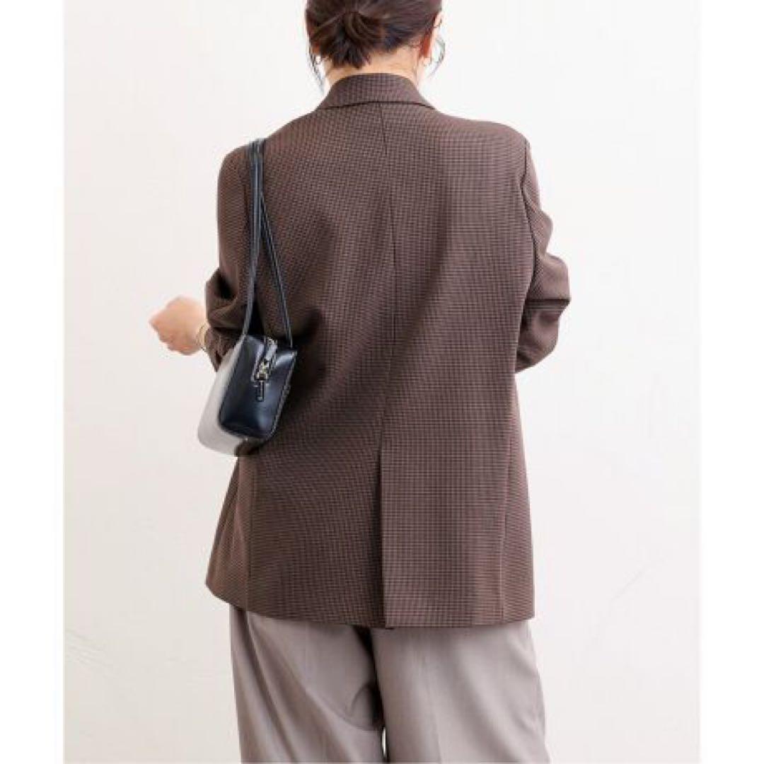 ジャーナルスタンダード　ウールライクストレッチジャケット　38ブラウン