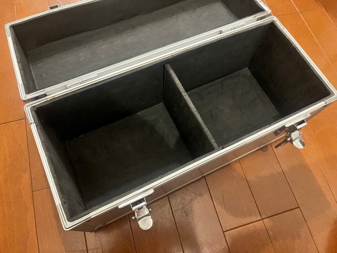 7インチレコード　シルバー　ハードケース