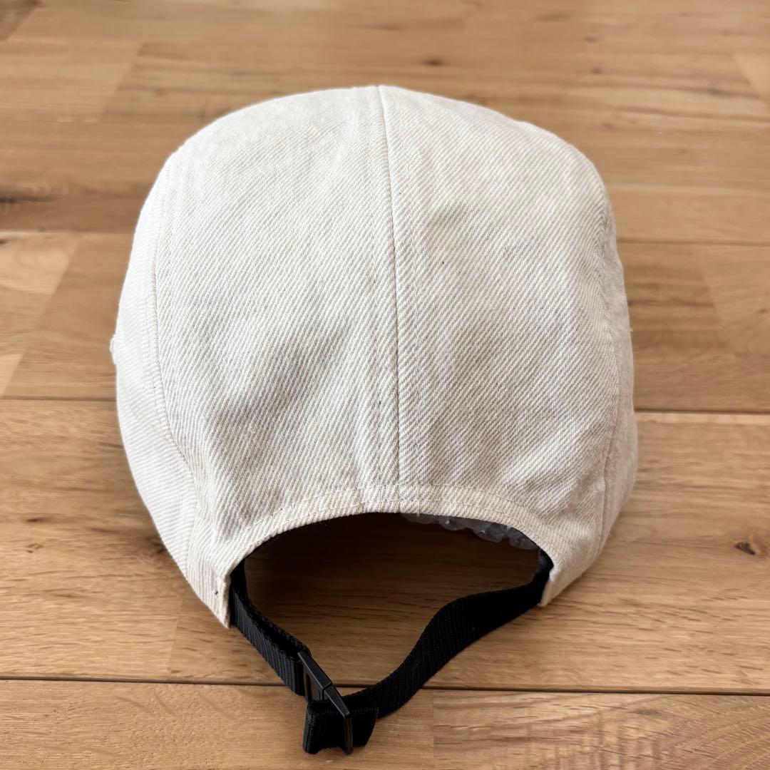 Supreme Denim Leather Visor Camp Cap レザー