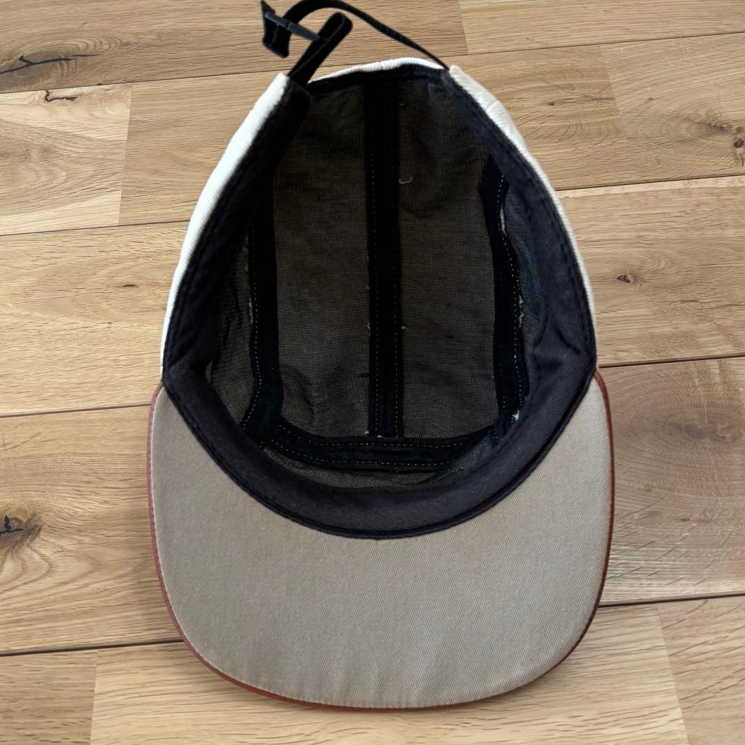 Supreme Denim Leather Visor Camp Cap レザー