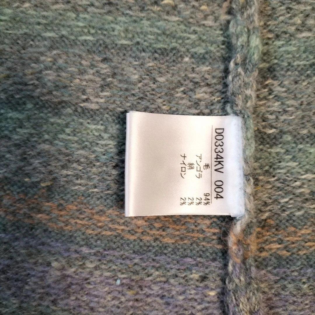 マドモアゼルノンノンフード付きニットベスト