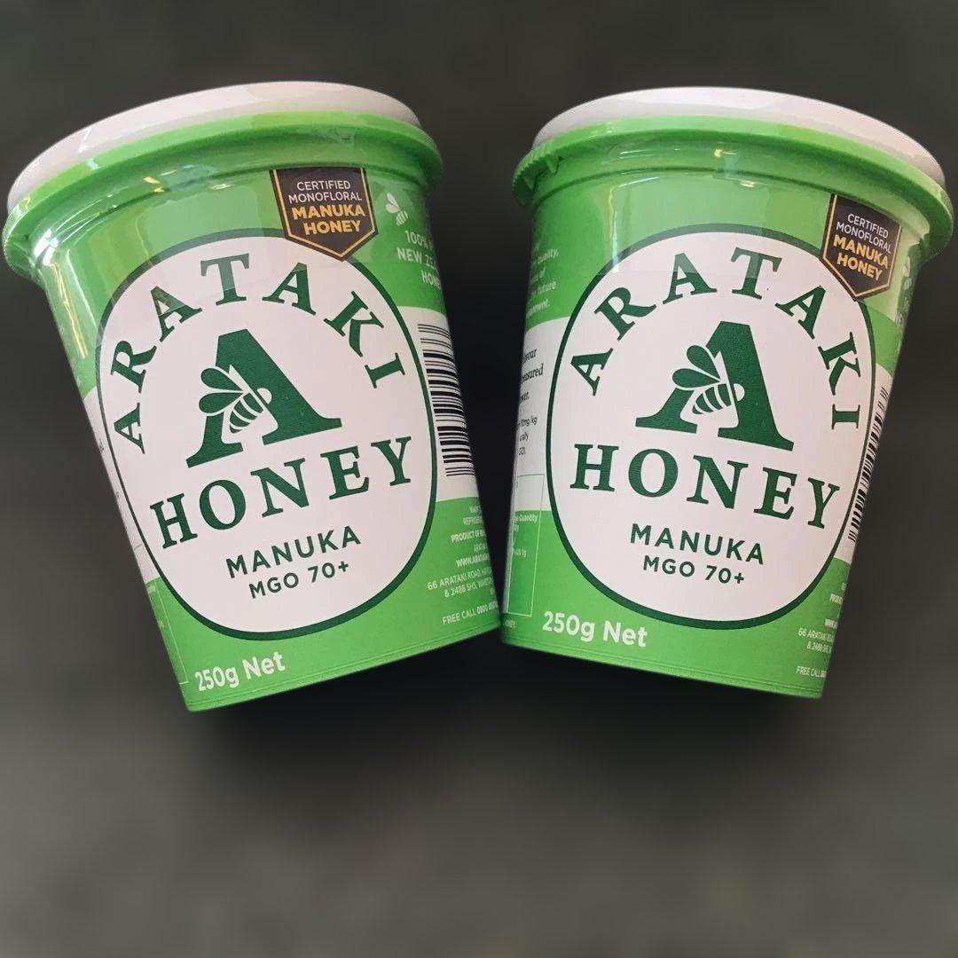 アラタキ『 マヌカハニー 250g 5個セット』ニュージーランドで定番人気！