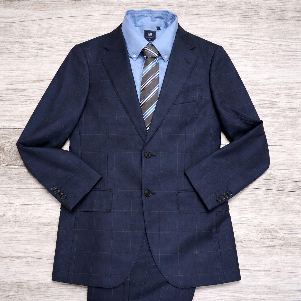 こ*う様 【希少】Green label relaxing ネイビーチェック ス