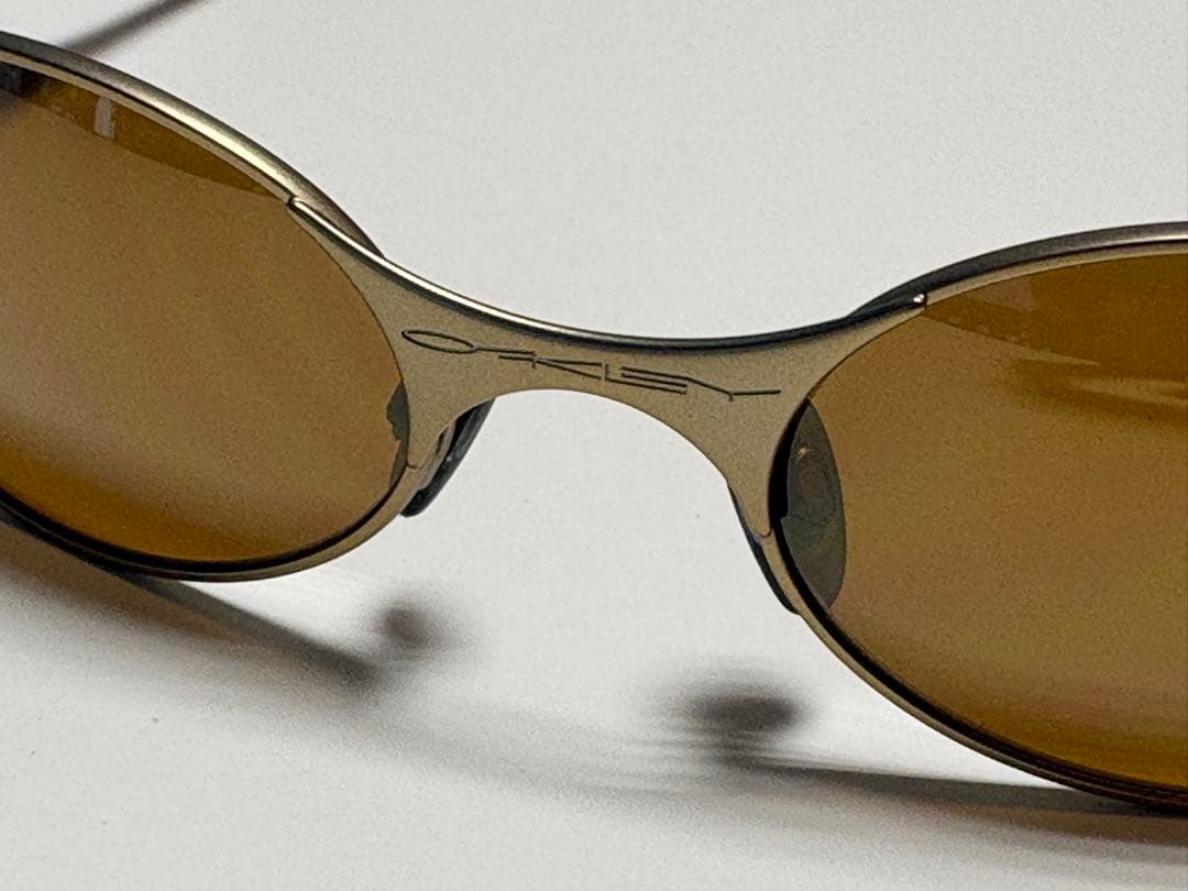 OAKLEY オークリー　E-WIRE イーワイヤー　ブロンズ　中古美品