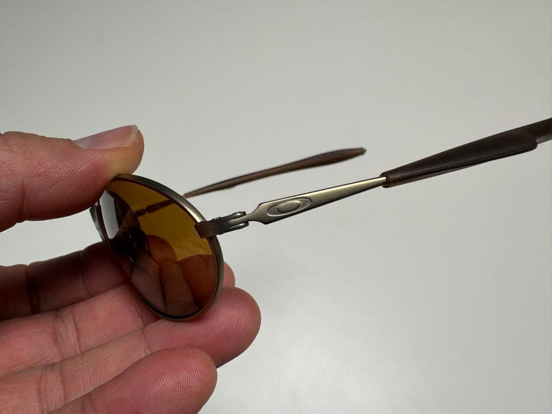 OAKLEY オークリー　E-WIRE イーワイヤー　ブロンズ　中古美品