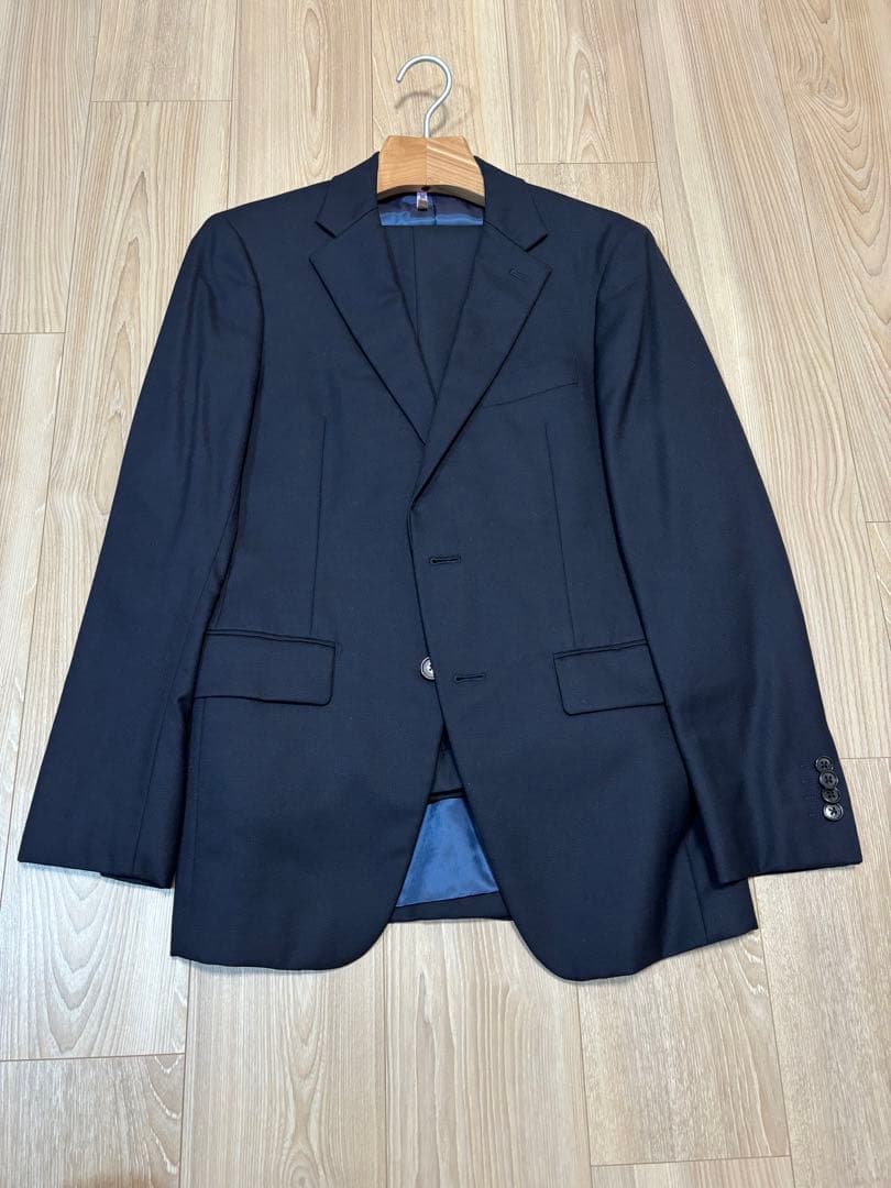 COMME CA MEN ビジネススーツ ネイビー サイズ44