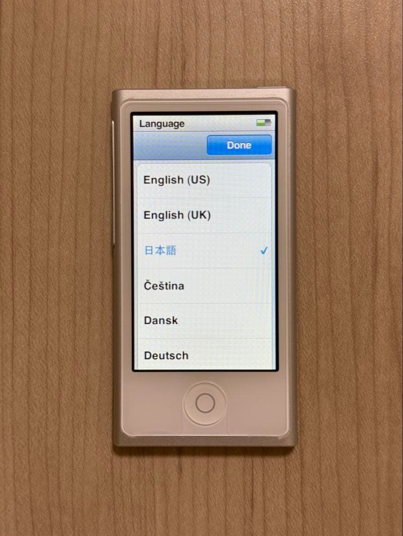 Apple iPod nano 第7世代 シルバー 16GB 本体