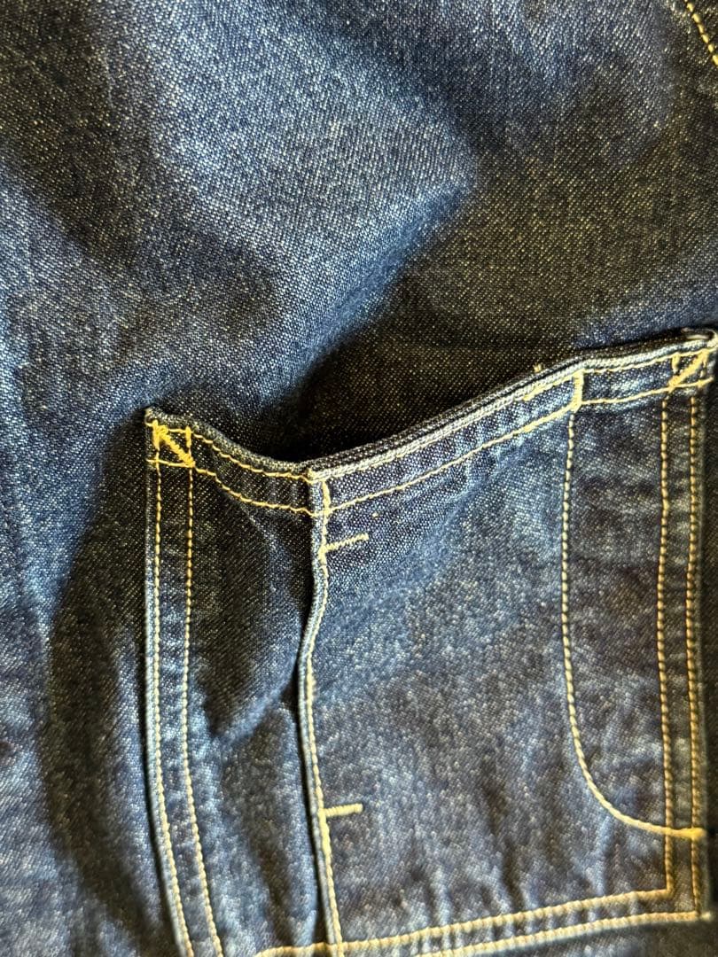 ウォレス＆バーンズ デニムカバーオールワークジャケットL ラグラン’25年