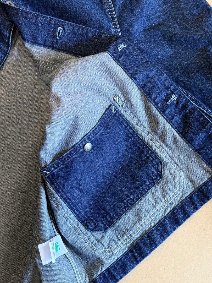 ウォレス＆バーンズ デニムカバーオールワークジャケットL ラグラン’25年