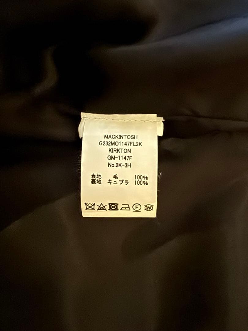 【KAZU7】マッキントッシュ KIRKTON フーデッドコート