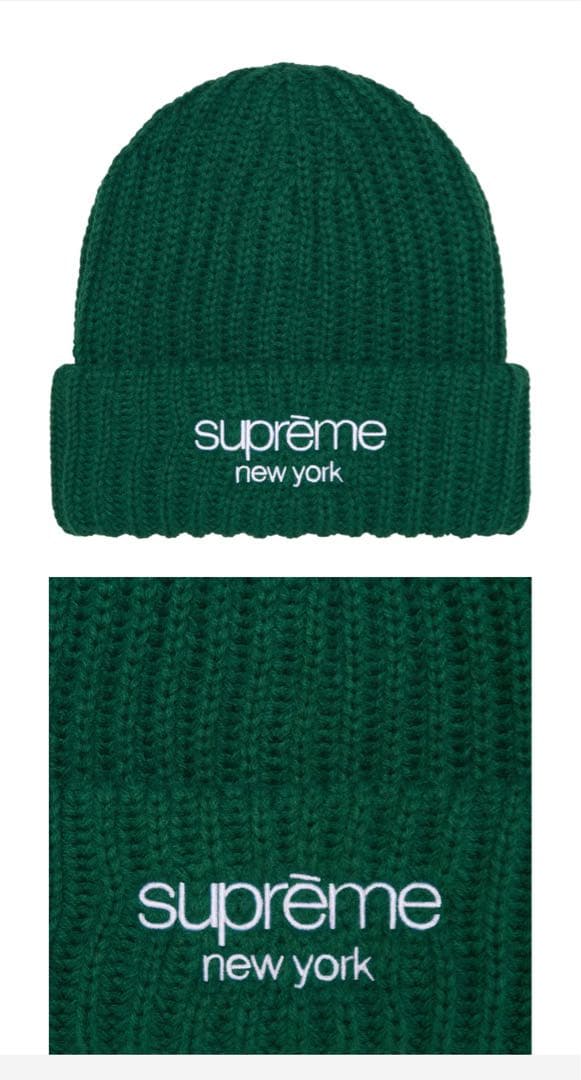 帽子 supreme beanie