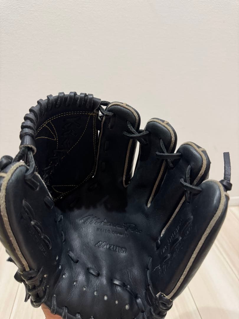 ミズノプロ 軟式グローブ 黒