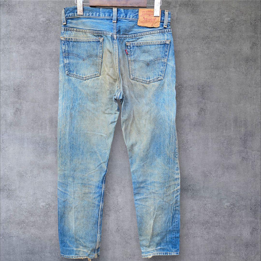 【555バレンシア】99年製 Levi's 501 USA製 濃淡極上フェード