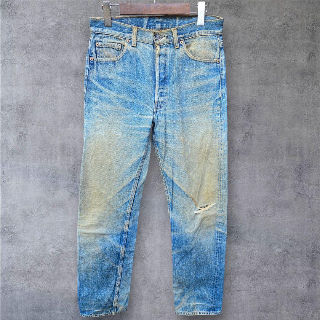 【555バレンシア】99年製 Levi's 501 USA製 濃淡極上フェード