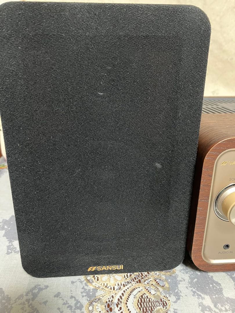 美品 サンスイ SMC-300BT 真空管 CDステレオシステム あたたかい音色