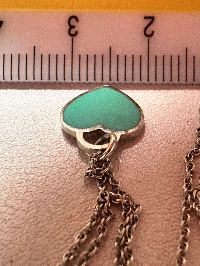 Tiffany & Co. ハート型ネックレス リターントゥダブルハート ミント