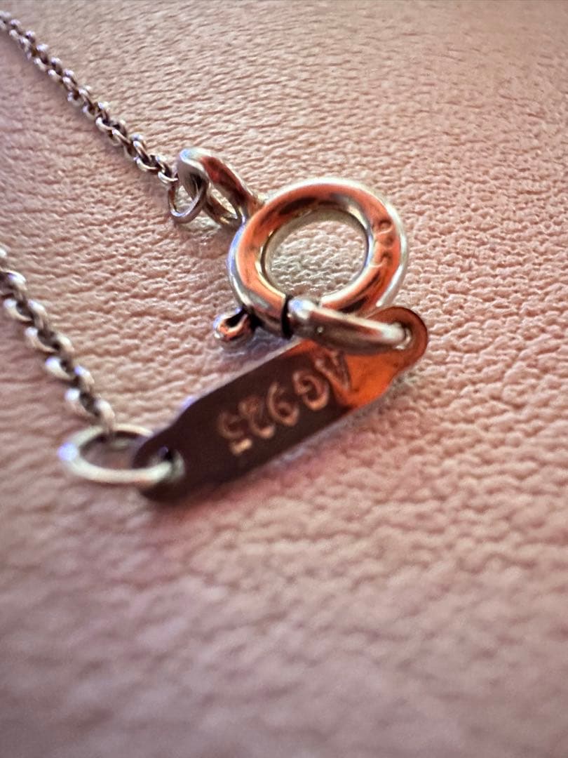 Tiffany & Co. ハート型ネックレス リターントゥダブルハート ミント