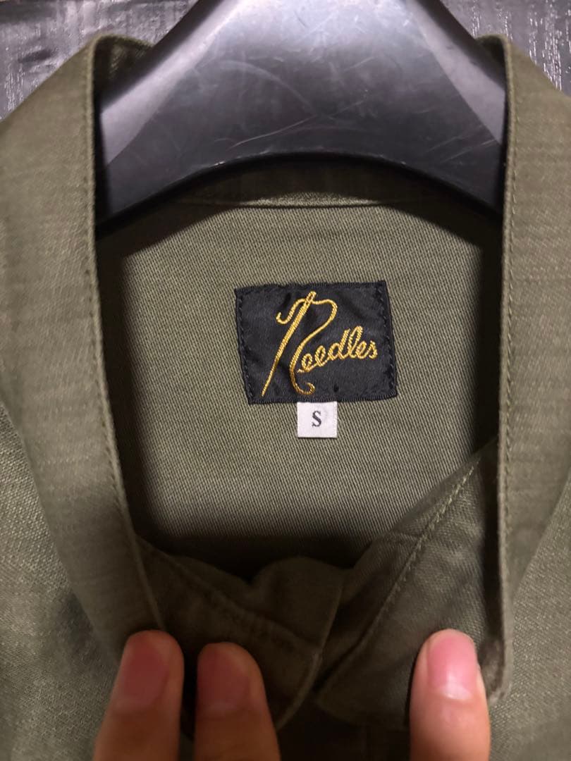 Needles オリーブ ミリタリージャケット S