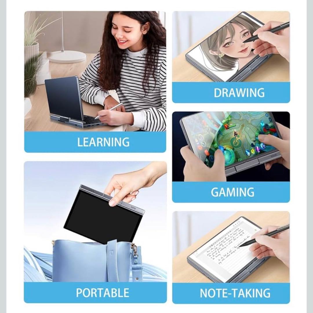 新品KOOFORWAY 8インチ ミニノートパソコン 512GB Windows