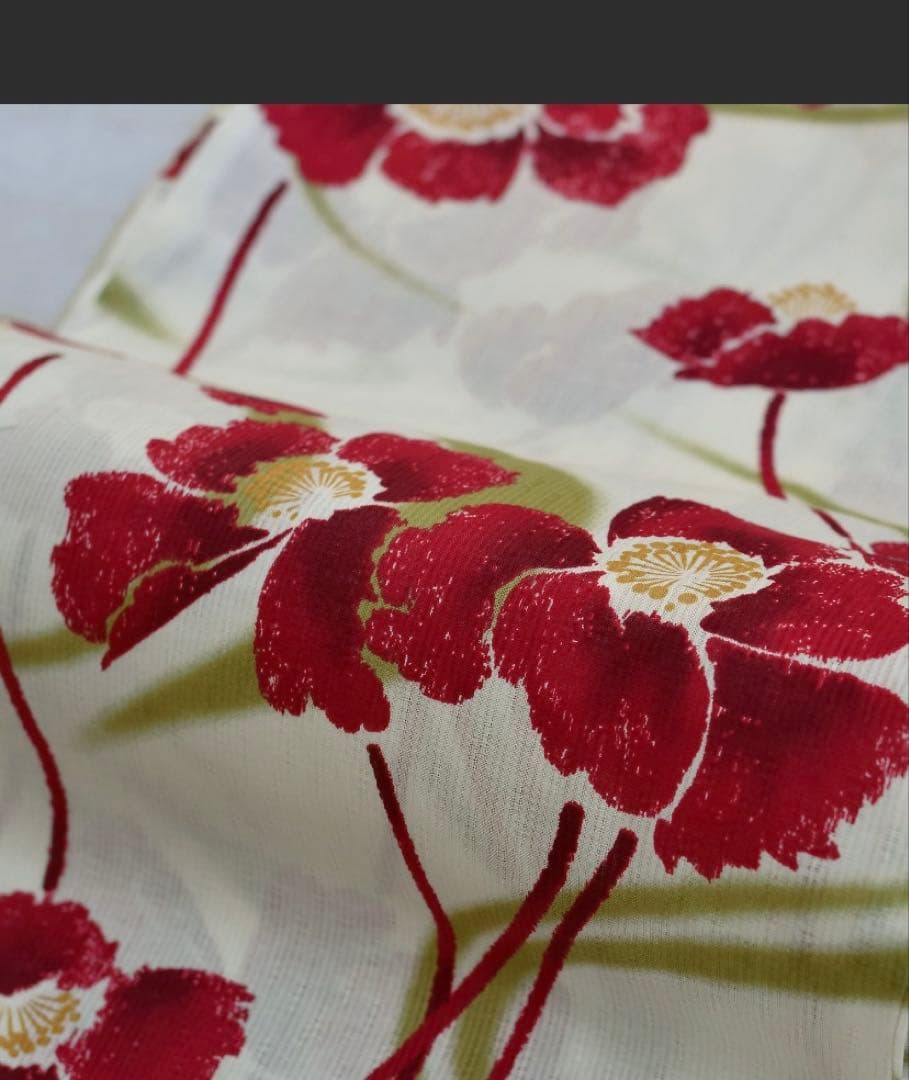 utataneオリジナルデザイン 国内染色 浴衣 帯セット