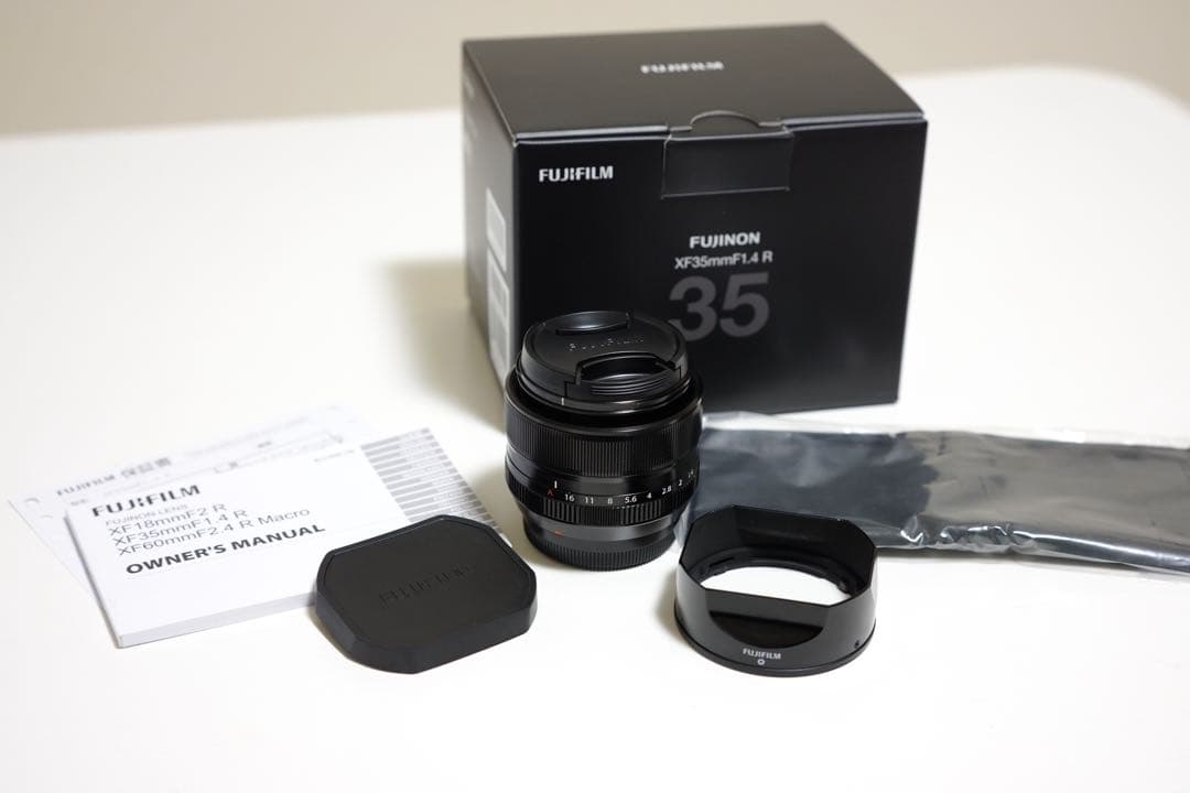 富士フイルム　XF35mmF1.4R 使用僅か