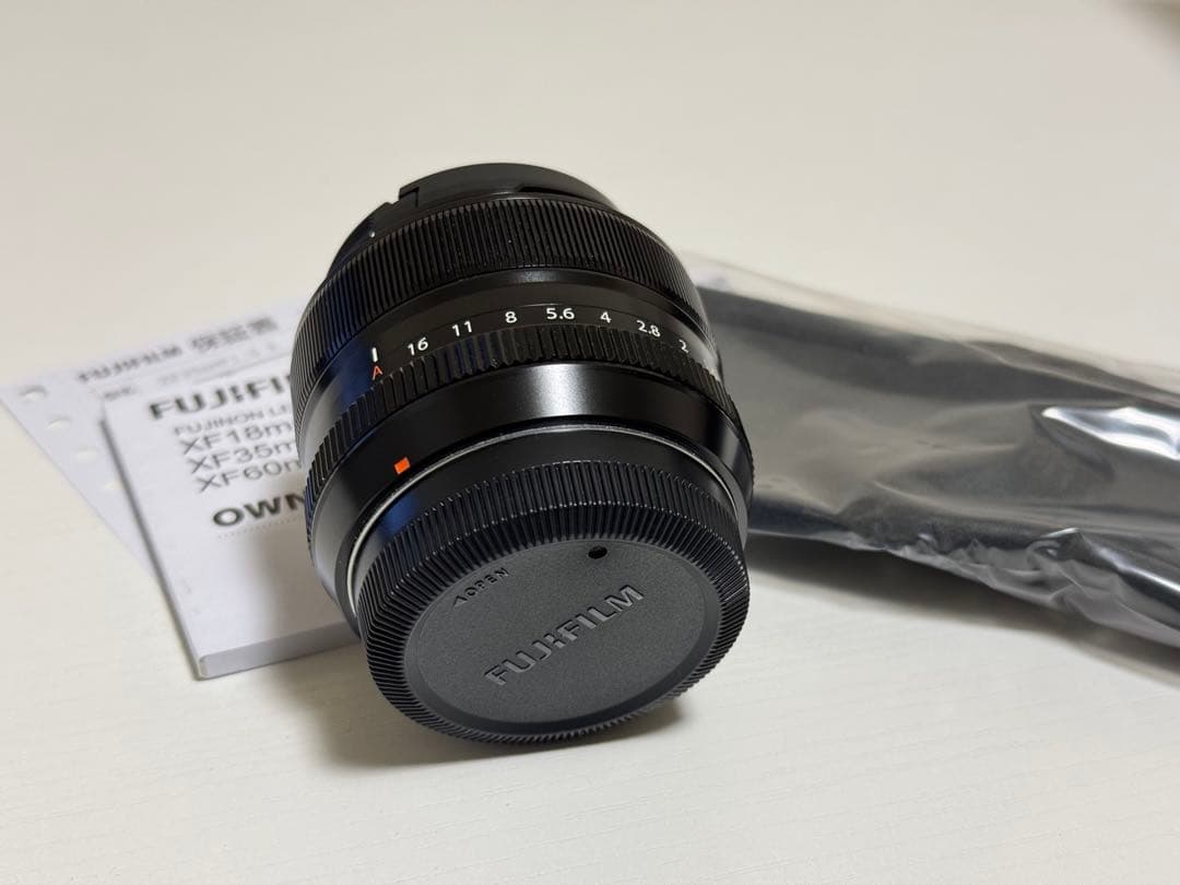 富士フイルム　XF35mmF1.4R 使用僅か