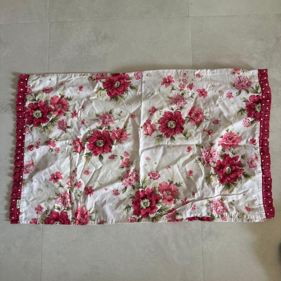 《ミルナー》LAURA ASHLEY  シングルシーツ3点セット　美品