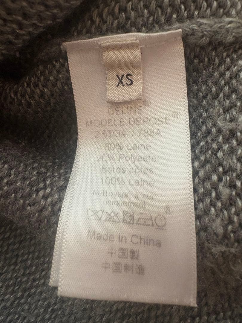 M*o様 2/9迄値下!celineセリーヌ フィービー　カーディガン XSサイ