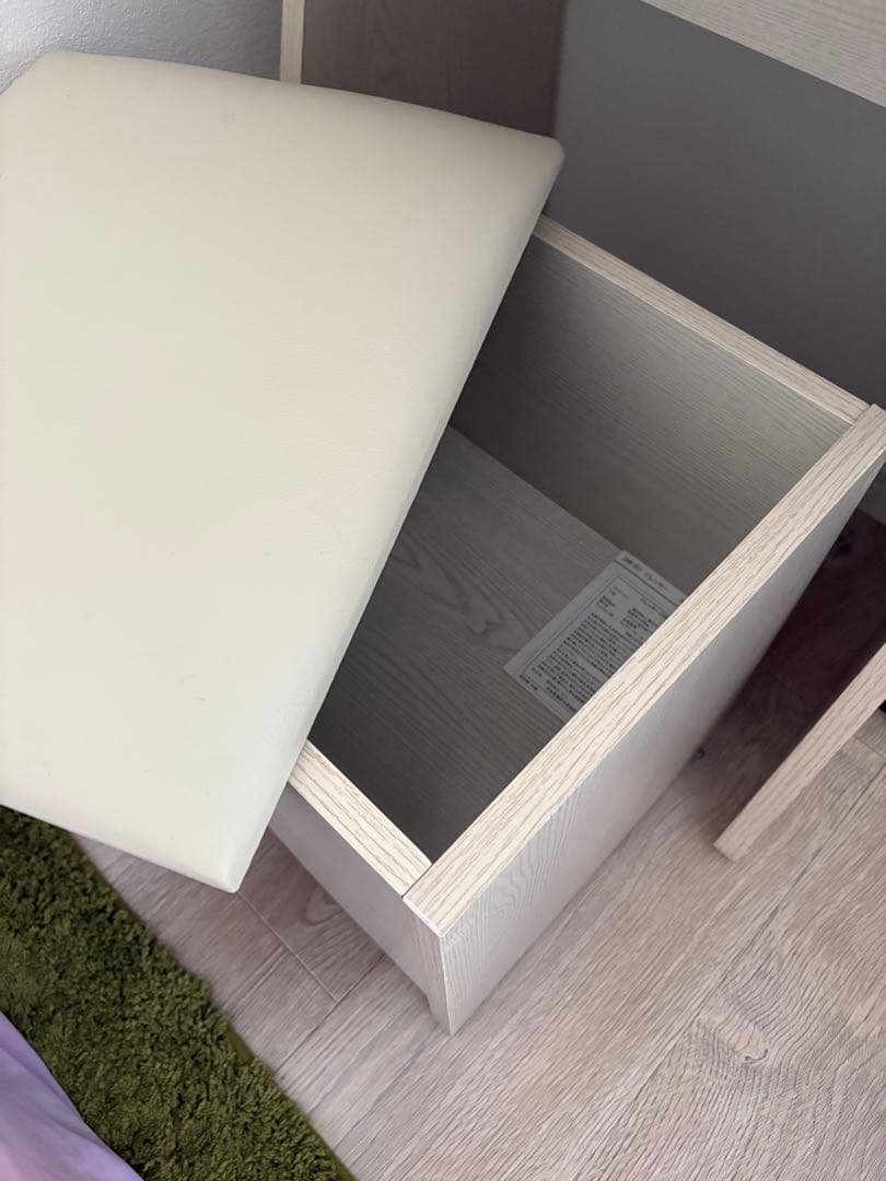 美品！　ドレッサー&ミニデスク　　収納スツール付