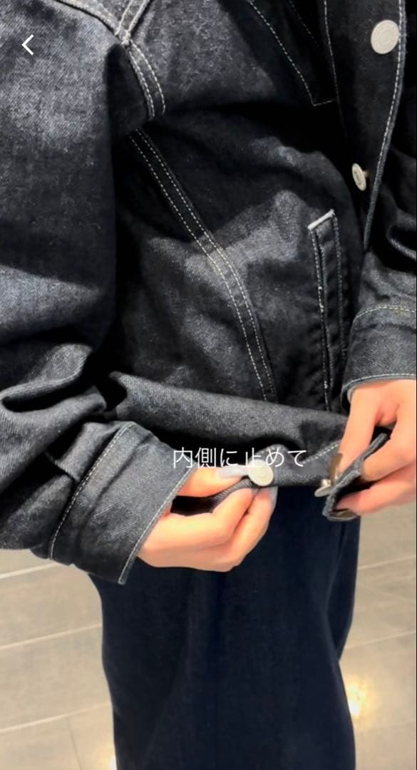 新品☆ロデオクラウンズ　リボンデニムジャケット