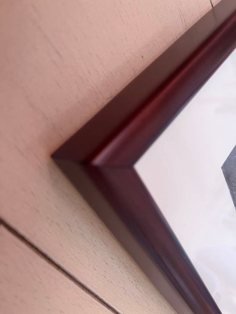 はじめての自画像（フレーム付き）