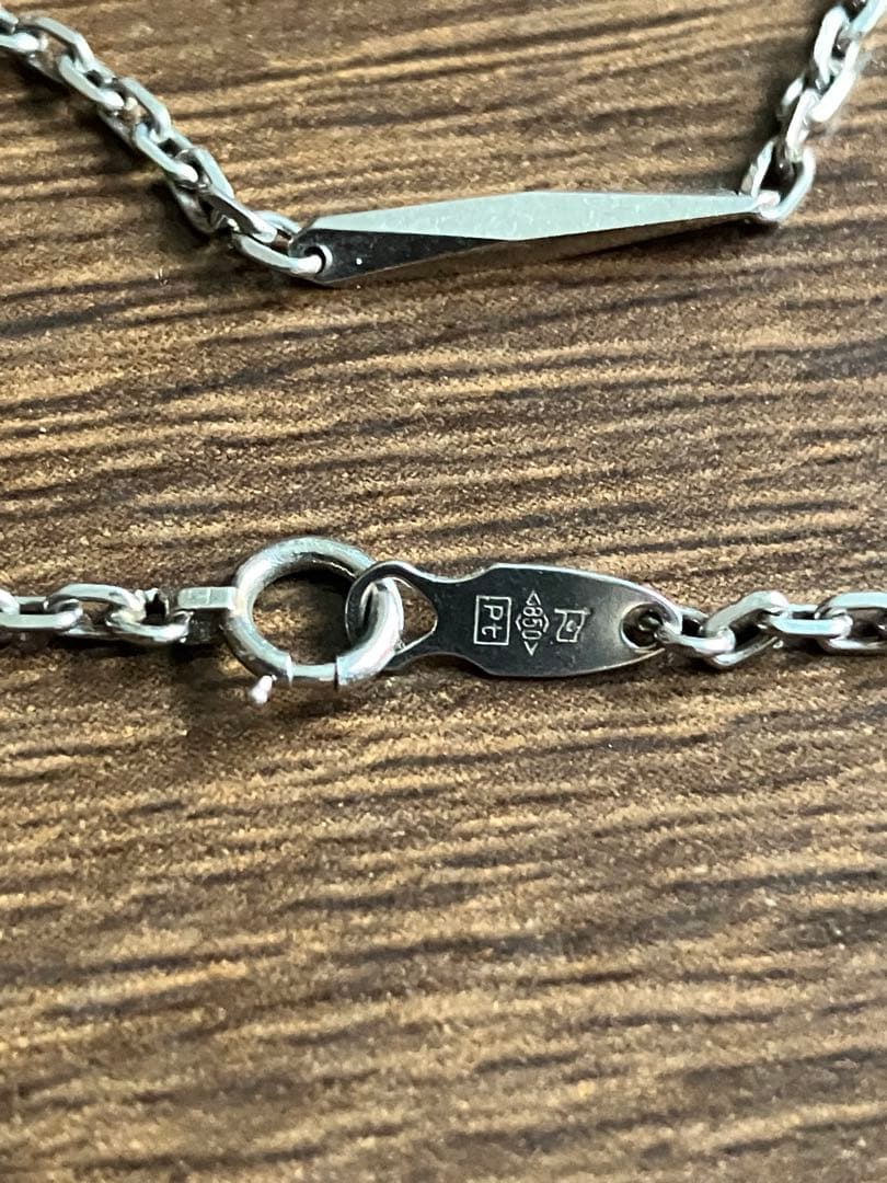 プラチナ850 プラチナ ネックレス 2本セット アクセサリー 貴金属