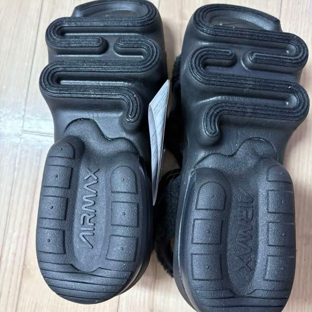 【NIKE/ナイキ】新品✨エアマックスココ ファー サンダル ブラック 24cm