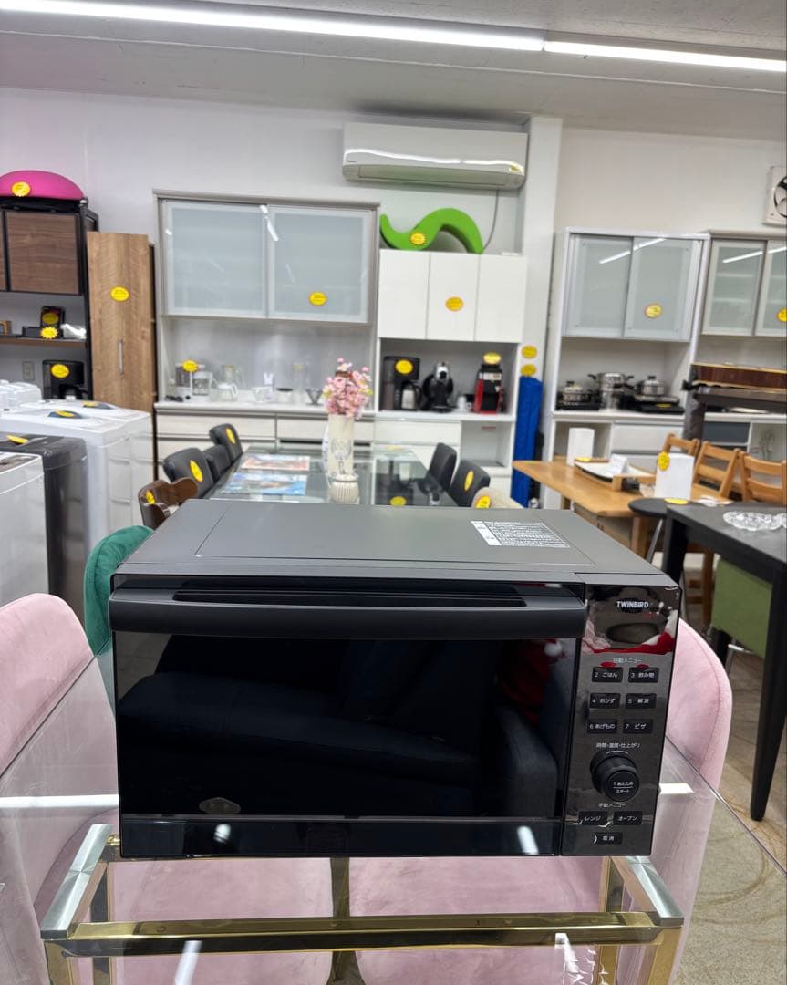 TWINBIRD センサー付フラットオーブンレンジ DR-E857 2021年製