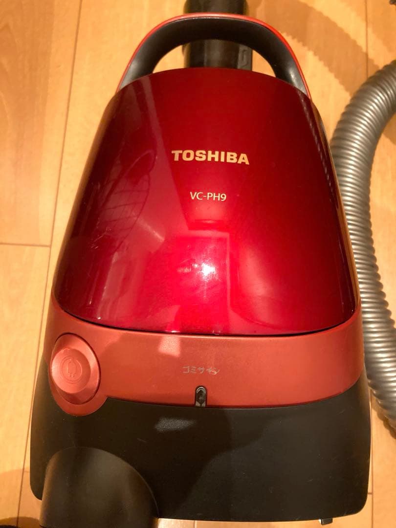東芝 VC-PH9（R） 掃除機 紙パック式 中古 動作品V