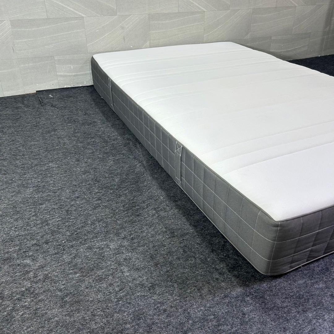 IKEA マットレス HOVAG セミダブル シンプル ホワイト d4320